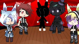 Glitchtrap and shadow freddy vs bonnie and foxy singing battle ft:????