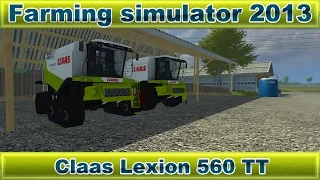 Комбайн Claas Lexion 560 TT для Farming Simulator 2013