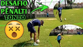 DESAFIO DO PÊNALTI TONTO 😵( Desafios de futebol) Part : Inscritos ⚽