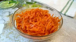 Three simple recipes from fresh carrots! | Salads of carrots!