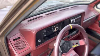 1981 VW Rabbit Pickup Interior