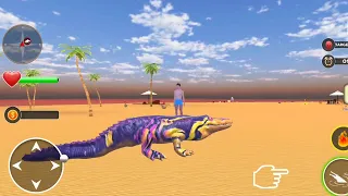 Best Animal Games - Angry Crocodile Simulator: Crocodile Attack Android Gameplay