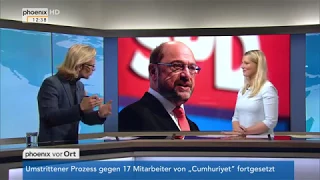 Pressekonferenz zu den Positionen der SPD mit Martin Schulz am 11.09.17