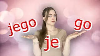 Разница go, jego i je в польском. Когда что использовать?