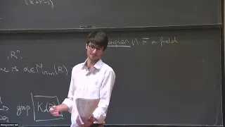 Algebraic K-Theory and P-Adic Arithmetic Geometry - Matthew Morrow