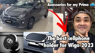 ACESSORIES FOR TOYOTA WIGO 2023 MAGENTIC PHONE HOLDER | My Primo | Jaden Yael