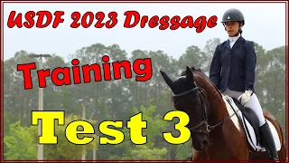 2023 Dressage Training Test 3 - Leo Equestrian