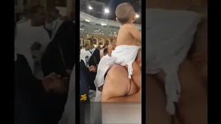 masya allah lucunya anak kecil membaca talbiyah #shorts