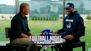 Dak Prescott preaches team-first approach with Dallas Cowboys (FULL INTERVIEW) | FNIA | NFL on NBC