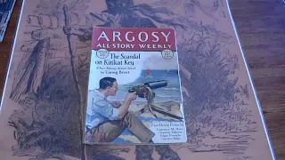 5 ARGOSY PULPS POOR CONDITION