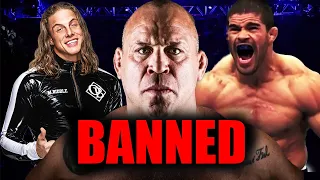 Why The UFC Banned These Fighters