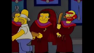 The Simpsons - Stonecutters Crossing the Desert & The Unblinking Eye