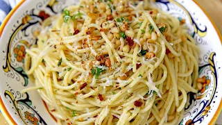 10 Minute Recipe: Spaghetti Aglio e Olio - Laura Vitale