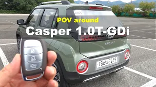 2021 Hyundai CASPER 1.0 T-GDi POV exterior and interior