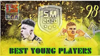 BEST YOUNG PLAYERS ON SM20 AND FUTURE RATINGS 🔥FIFA 20 🔥 BUNDESLIGA EDITION | Soccer Manager 2020