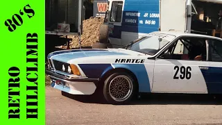 42th Speed Hillclimb St Ursanne 1985 (CH) Retro - European Hill Climb Championship BMW 635 CSI, Gr.C