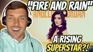 Angelina Jordan - Fire And Rain (Visualizer) (REACTION!!)