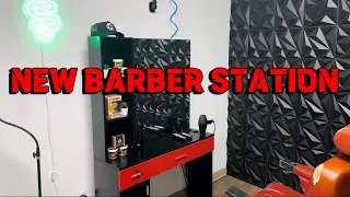 NEW BARBER STATION FROM ARTIST HAND