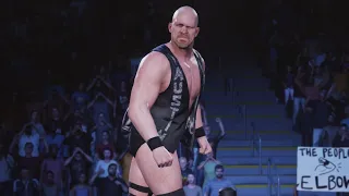 WWE2K19 Funny Entrance: The Rock vs Stone Cold