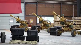 Turkish military receives the first batch of 105mm BORAN howitzers