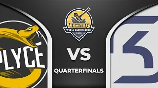 SMITE World Championships 2019: Splyce VS SK Gaming (Quarterfinals 2019)