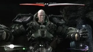 Injustice: Gods Among Us | Lex Luthor | All Special Moves, Meter Burns, and Supermoves