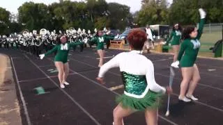 Mansfield High School - Marching In 11/1/14