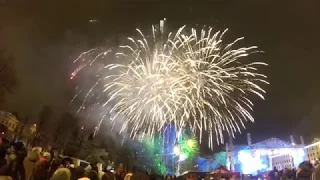 Вологда. Новогодний салют 2017/2018