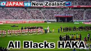 ALL BLACKS HAKA　ハカ　アーロンスミス　ラグビー日本―NZ戦