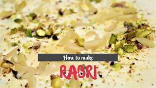 How To Make Rabri At Home | Rabdi Recipe | Rimsha's SpiceZilla |