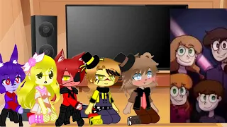 Fnaf 1 Originals (+Golden Freddy) react to Afton Family memes ⚠️ OLD AU ⚠️