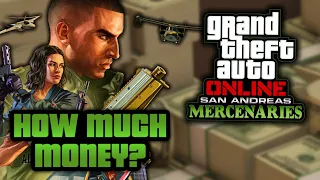 How Much Money Will You Need For The San Andreas Mercenaries DLC in GTA Online?