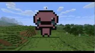 Isaac From The Binding of Isaac Minecraft Timelapse