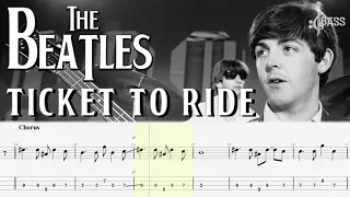 The Beatles - Ticket To Ride (Bass + Drum Tabs) By Paul McCartney & Ringo Starr