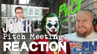 Joker Pitch Meeting REACTION - But how will people know he's Damaged? OH! They'll know!