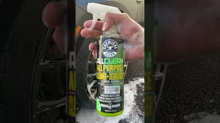 Deep clean heavy brake dust with Sticky Citrus Wheel Cleaner Gel!