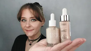 Битва L'oreal Paris True Match Nude Plumping Tinted Serum vs Catrice Nude Drop Tinted Serum