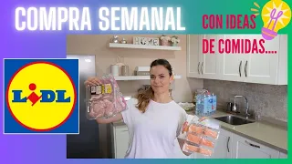 1º COMPRA del Mes 🔴LIDL Con IDEAS de RECETAS // FAMILIABOMBONASO