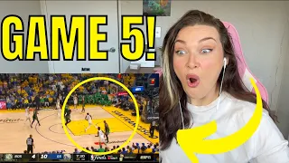 New Zealand Girl Reacts to GAME 5 2022 NBA FINALS! WARRIORS VS CELTICS