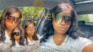 Versace Sunglasses Shield Review / Designer Optics 2022