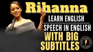 Learn English with Rihanna: Harvard University Speech | Engaging English Lessons with Subtitles