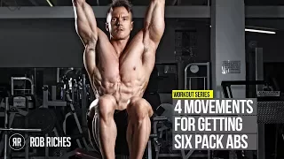 4 Movements for CUT Six Pack Abs