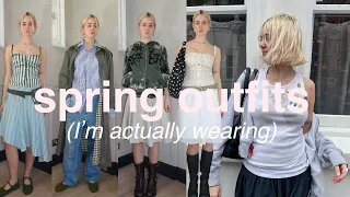 Spring Outfits (I'm actually wearing)