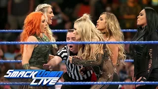 Chaos leads to historic match at WWE Money in the Bank: SmackDown LIVE, May 30, 2017