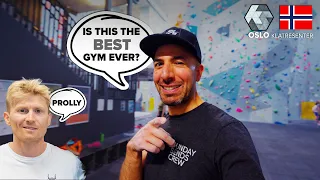 Are Norway's Gyms BETTER Than American Gyms? Oslo Klatresenter Tour