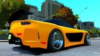 #214 Mazda RX 7 Veilside Tokyo Drift | NEW ! CAR ! GTA IV ! [60 FPS] _REVIEW