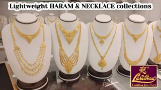 16 Gm ONWARDS Lalitha Jewellers Lightweight neckalces & haram collection, ANGADI THERU