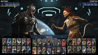 Injustice 2 Batman VS Cheetah