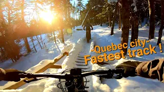 Fatbike in Quebec city - Sentiers du moulin