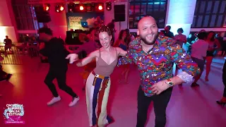 Dj Leo de Cuba aka "Leobel Abreu" & Katerina Mik ~ salsa social dancing @ CSSF, Rovinj